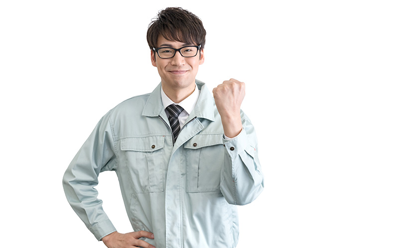 笑顔を持って仕事ができる方